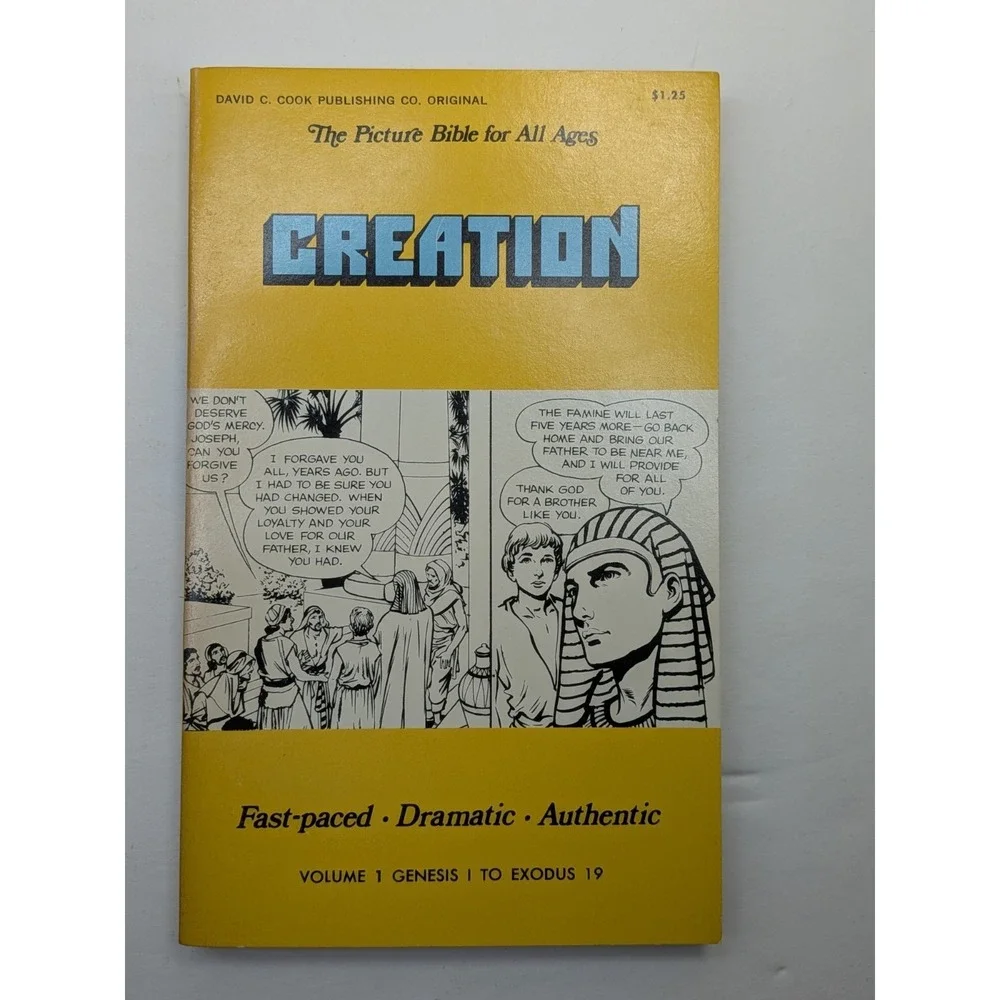 PRISTINE LOT 6🚨The Picture Bible Box Set Graphic Novel Comic David Cook 1973